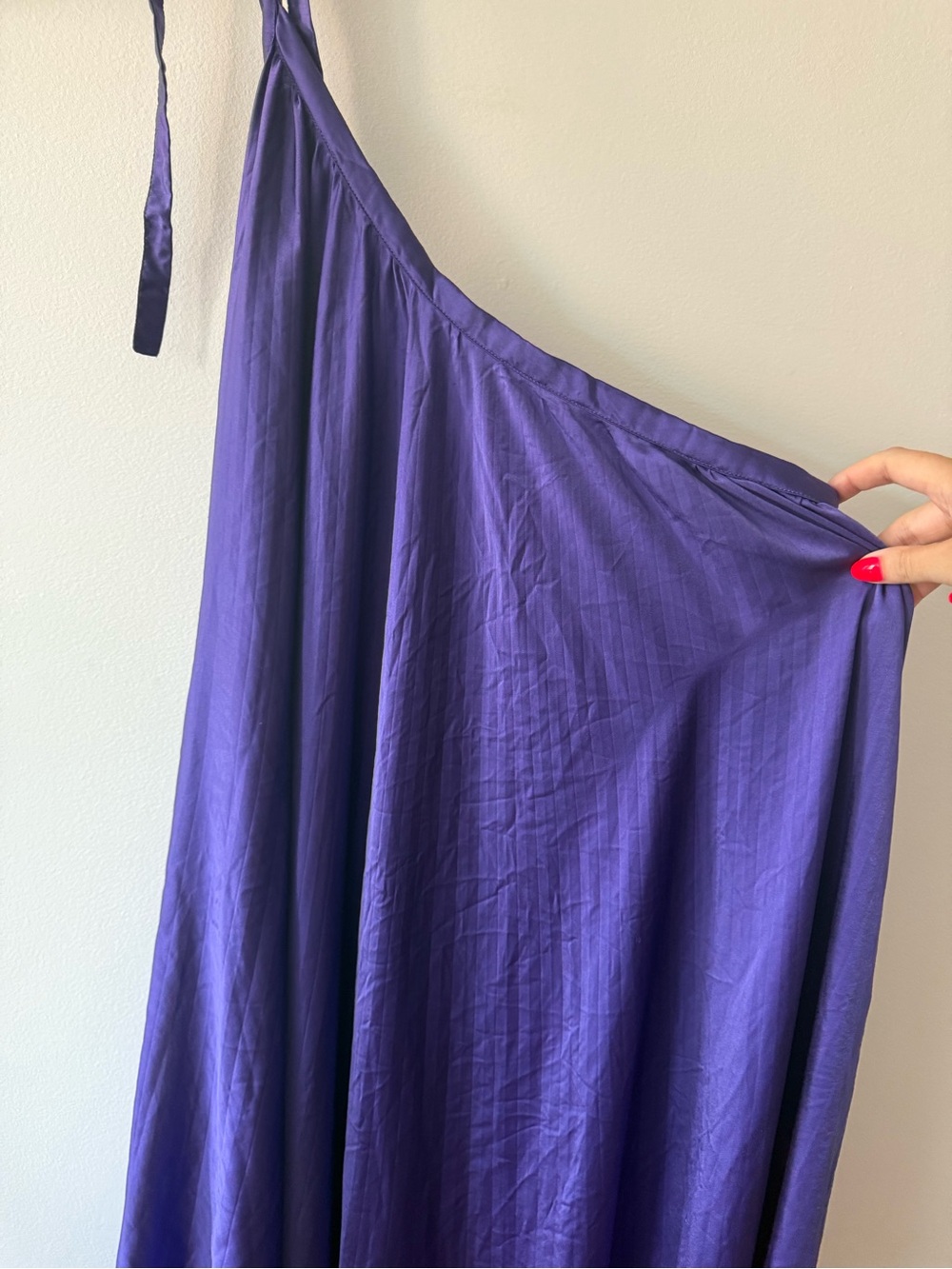 L’idee deesse gown / Purple halter Maxi Dress - Picture 3 of 4